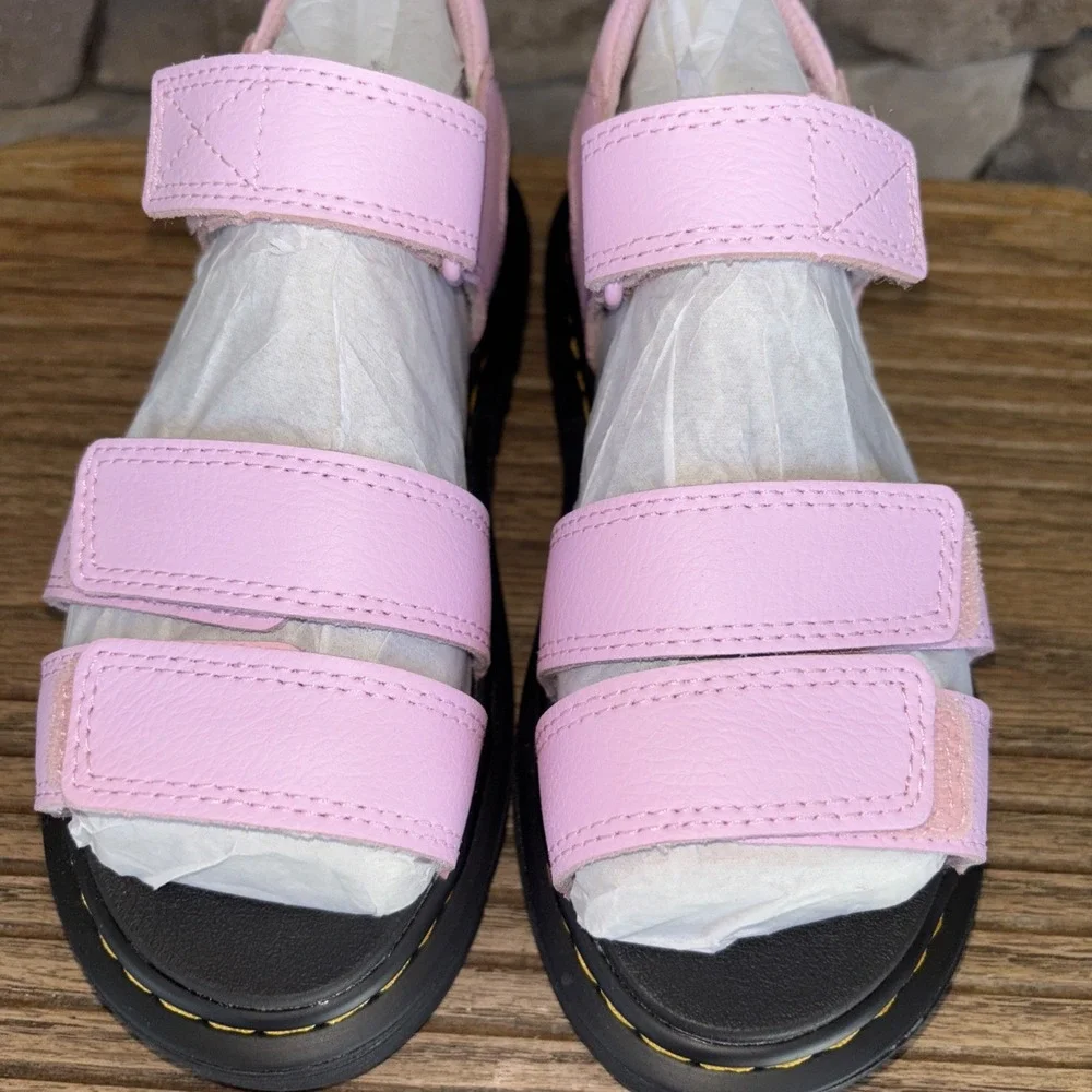 Girl's Sandals Dr. Martens The Klaire Sandal Size 1 Pink New!